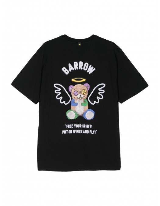 TRICOU BARROW, Angel Bear Insert, Unisex, Black - F4BWUATH077110