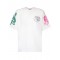 TRICOU BARROW, Color Print, Cool Design, White