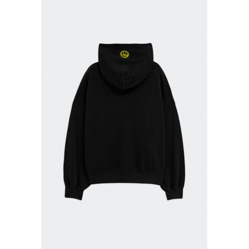 Hanorac BARROW, Zip Insert, Yellow Details, Black Hanorac BARROW, Zip Insert, Yellow Details, Black