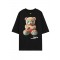 TRICOU BARROW,  Teddy Bear Multicolor Print, Negru