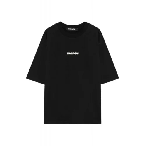 TRICOU BARROW,  Teddy Bear Multicolor Print, Negru