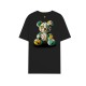 TRICOU BARROW, Teddy Bear Multicolor Print on Back, Negru - F5BWUATH053110 TRICOU BARROW, Teddy Bear Multicolor Print on Back, Negru - F5BWUATH053110