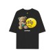 TRICOU BARROW,  Teddy Bear Print I'm so happy, Negru - F5BWUATH086110