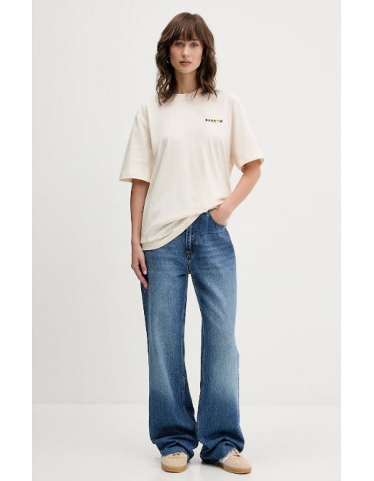 TRICOU BARROW, Dream Big Hall of fame Print, Cream - F5BWUATH127013
