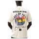 TRICOU BARROW, Dream Big Hall of fame Print, Cream - F5BWUATH127013 TRICOU BARROW, Dream Big Hall of fame Print, Cream - F5BWUATH127013