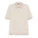 Tricou Zegna, Fine Knit, Polo, Beige - F727UF372A9N03