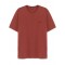 Tricou Zegna, Little Logo, Simple, Dark Red