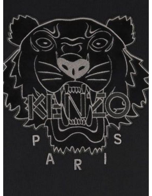 Tricou Kenzo, Imprimeu Tigru, Black - FA65TS0654YI99
