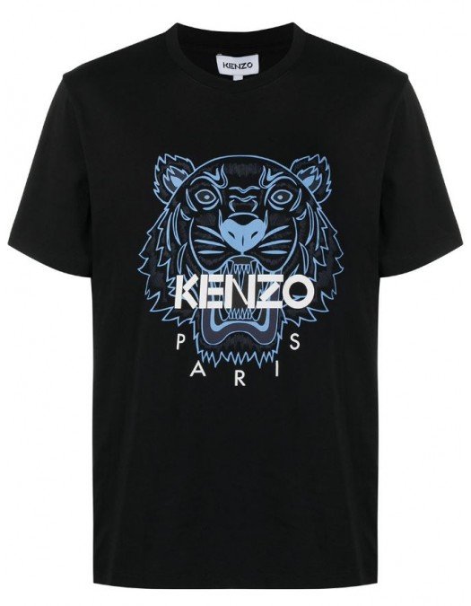 Tricou KENZO, Imprimeu frontal, Negru - FB55TS0204YA99