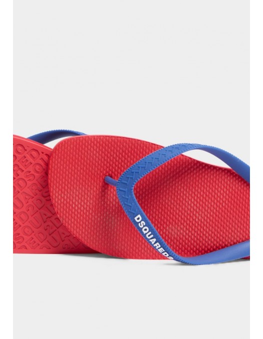 Papuci DSQUARED2,  Logo Flip Flops - FFM000117200001M340