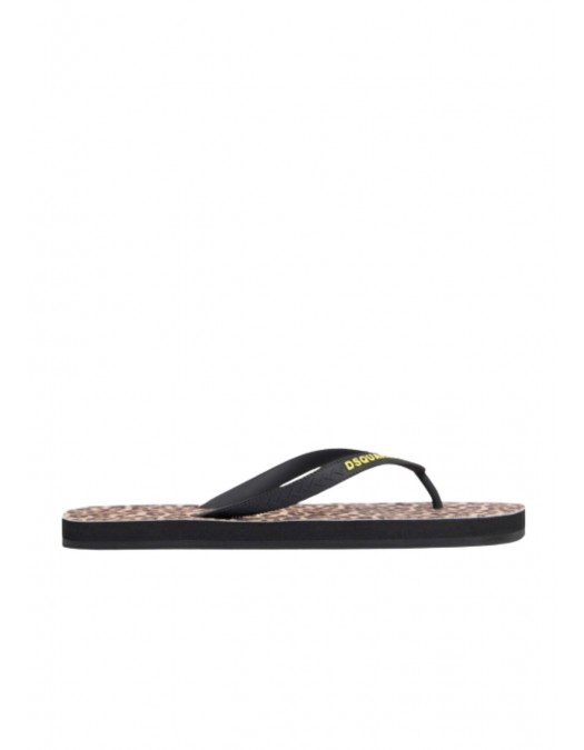 Papuci DSQUARED2, Wild2 Flip Flops - FFM000117208868M4269