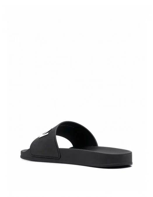 Papuci DSQUARED2, Logo Icon Insertm Black - FFM0023172035162124 Papuci DSQUARED2, Logo Icon Insertm Black - FFM0023172035162124