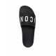 Papuci DSQUARED2, Logo Icon Insertm Black - FFM0023172035162124