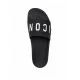 Papuci DSQUARED2, Logo Icon Insertm Black - FFM0023172035162124 Papuci DSQUARED2, Logo Icon Insertm Black - FFM0023172035162124