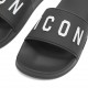 Papuci DSQUARED2, Logo Icon Insertm Black - FFM0023172035162124