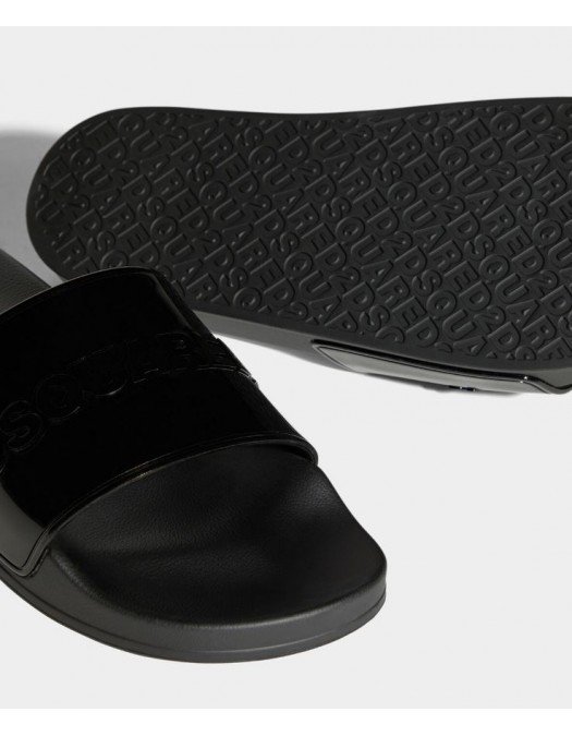 Papuci DSQUARED2, Logo Icon, All Black - FFM002317206393M436