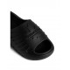 Papuci DSQUARED2, Leaf Slide, Futuristic Design, Black - FFM0025172000012124