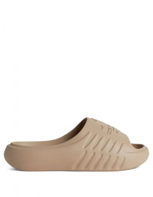 Papuci DSQUARED2, Leaf Slide, Futuristic Design, Beige - FFM0025172000015086