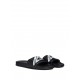 Papuci DSQUARED2, Logo Print, Icon Insert, Round, Black - FFM002816808241M063 Papuci DSQUARED2, Logo Print, Icon Insert, Round, Black - FFM002816808241M063