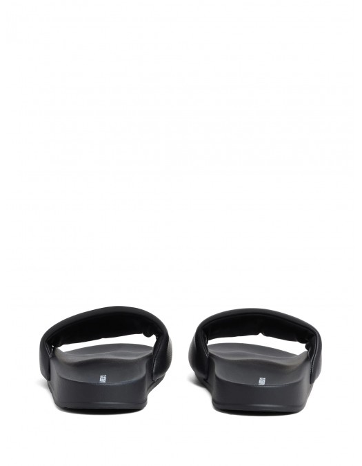 Papuci DSQUARED2, Logo Print, Icon Insert, Round, Black - FFM002816808241M063 Papuci DSQUARED2, Logo Print, Icon Insert, Round, Black - FFM002816808241M063