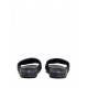 Papuci DSQUARED2, Logo Print, Icon Insert, Round, Black - FFM002816808241M063 Papuci DSQUARED2, Logo Print, Icon Insert, Round, Black - FFM002816808241M063