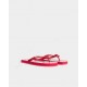 Papuci Dsquared, Rebel Hibiscus Flip Flops - FFW000117208751M4236