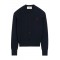 Cardigan AMI PARIS, Ami De Coeur wool blue cardigan