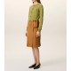 Cardigan AMI PARIS, Green Wool Crewneck Ami De Coeur Cardigan - FKC386KN0039A091