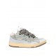 Sneakers Lanvin, Curb Suede, White Blue - AW23FMSKRK11DRA2A2121