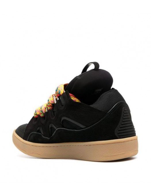 Sneakers Lanvin, Curb Suede, Black - FMSKRK11DRAGA2010