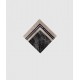 Esarfa ELISABETTA FRANCHI, Silk scarf with abstract print - FO17F62E2E84