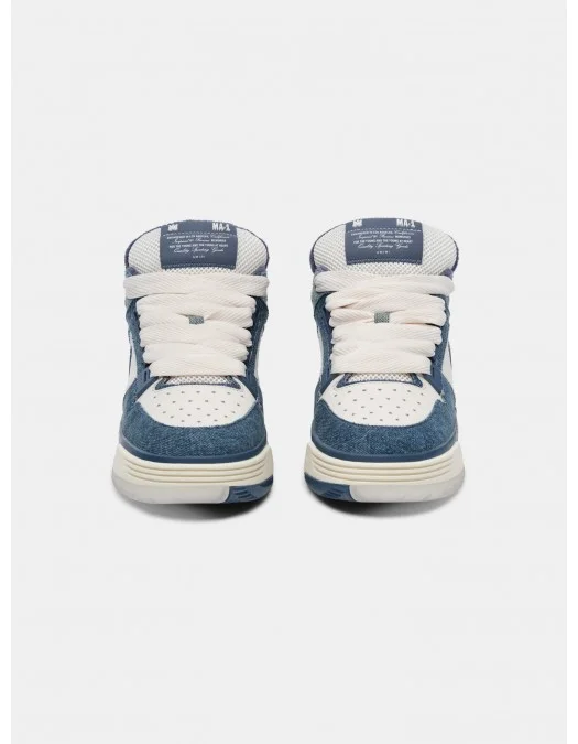 Sneakers AMIRI, MA-1 Vintage Denim - FOSR1039WASHEDINDIGO