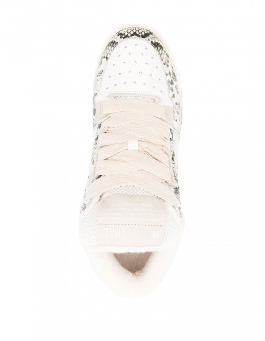 Sneakers AMIRI, MA-1, Snake Insert, White - FOSR1064ALABASTER