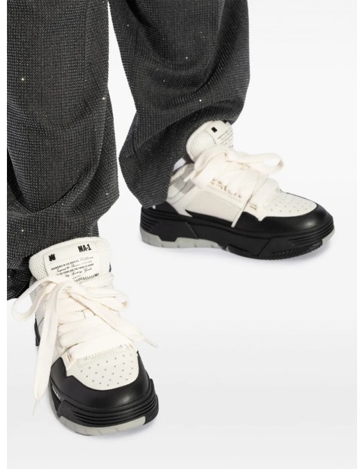 Sneakers AMIRI, WHITE/BLACK MA-1 - FOSR1070BLACK