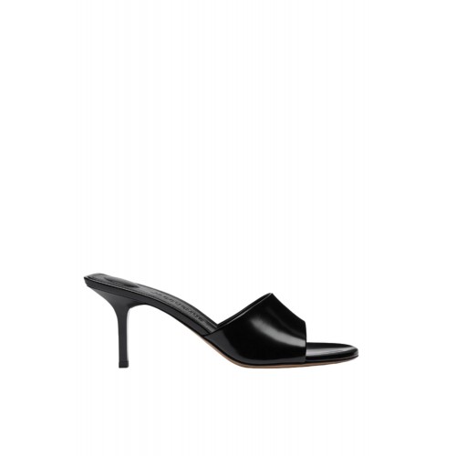 Papuci JACQUEMUS, Cubisto slippers, Negru