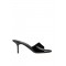Papuci JACQUEMUS, Cubisto slippers, Negru