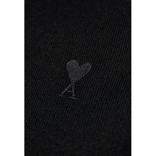 Tricou AMI PARIS, Polo - Noir