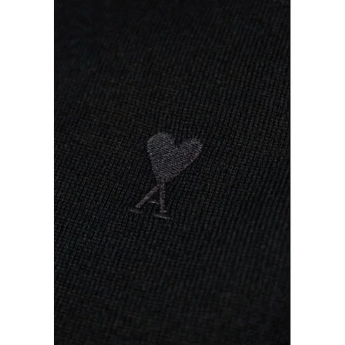 Tricou AMI PARIS, Polo - Noir