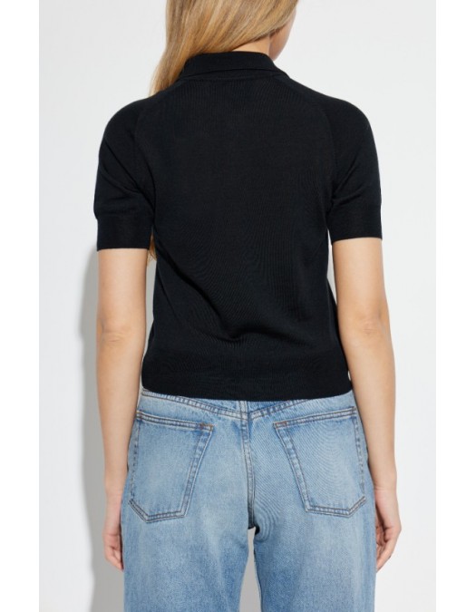 Tricou AMI PARIS, Polo - Noir - FPL439KN00390180