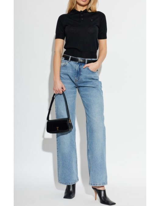 Tricou AMI PARIS, Polo - Noir - FPL439KN00390180