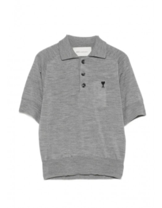 Tricou AMI PARIS, Sweaters Gray - FPL439KN00390504