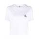 Tricou Fendi, Logo Print, Pocket Insert, White - FS9619ANQSF0ZNM