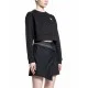 Hanorac Fendi, Short Crop, Logo Insert, Black - FS9648AOE3F0GME Hanorac Fendi, Short Crop, Logo Insert, Black - FS9648AOE3F0GME