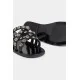 Papuci DSQUARED2, Allover Studs Flat, Black - FSM0082015083002124 Papuci DSQUARED2, Allover Studs Flat, Black - FSM0082015083002124