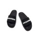 Papuci DSQUARED2, Logo Slides, Negru - FSM0085172088692124