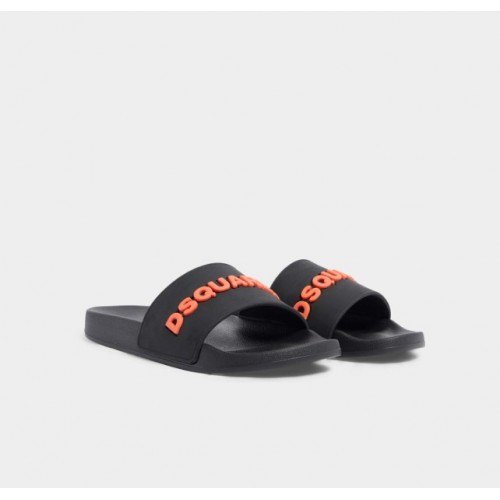Papuci DSQUARED2,  Logo Slides