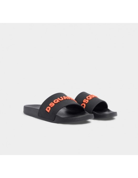 Papuci DSQUARED2,  Logo Slides - FSM008517208869M480