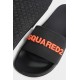Papuci DSQUARED2,  Logo Slides - FSM008517208869M480