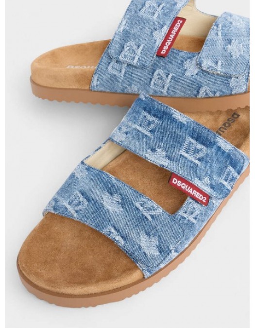 Sandale DSQUARED2, D2 Monogram Sandals - FSM0087101087523098