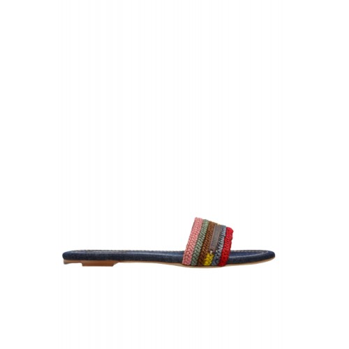 Papuci Dsquared, ‘Summer Dream’ slides, Multicolor